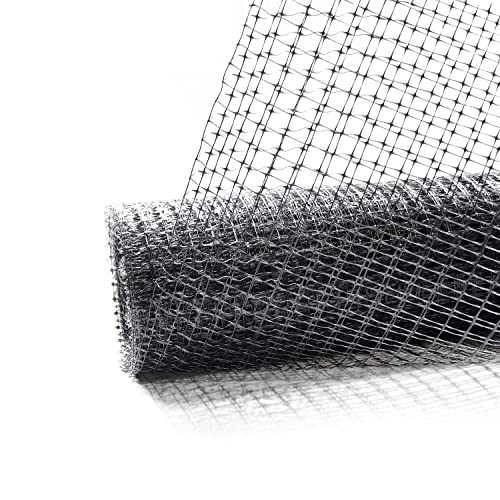 Fencer Wire 7 ft. x 100 ft. Garden & Plant Protective Netting with 3/4' Mesh, Reusable & Doesn't Tangle, Protection Against Bird, Deer and Other Animals, Multiple Choices Available (c. Heavy Duty)