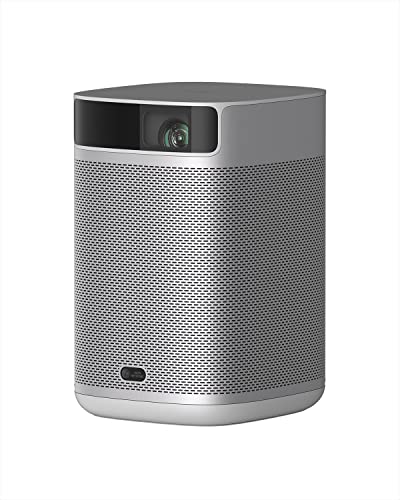 XGIMI MoGo 2 Portable Projector, Mini Projector with Wifi and Bluetooth, 400 ISO Lumens Movie Projector, Android TV 11.0, 2X8W Speakers, Auto Focus, Object Avoidance, and Screen Adaption