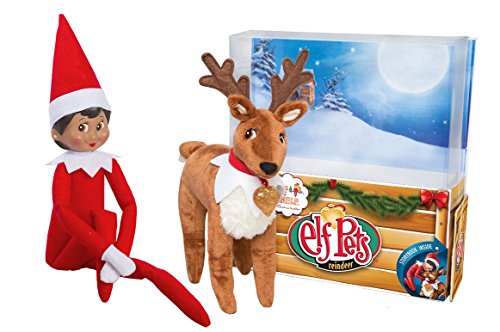 The Elf on the Shelf: A Christmas Tradition Brown Eyed North Pole Elf Girl with The Elf on a Shelf: Elf Pets A Reindeer and The Elf on the Shelf: Elf Pets Storybook