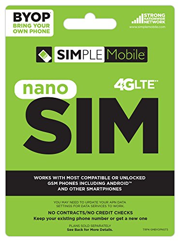 Simple Mobile Nano SIM Kit