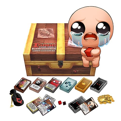 Maestro Media: The Binding of Isaac: Four Souls - Ultimate Collection - Contains 2nd Ed. Base Game, Four Souls+ & Requiem Expansions