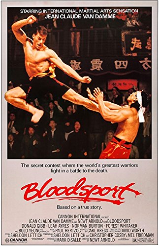Bloodsport - Jean Claude Van Damme - Movie - Poster - 24' X 36'