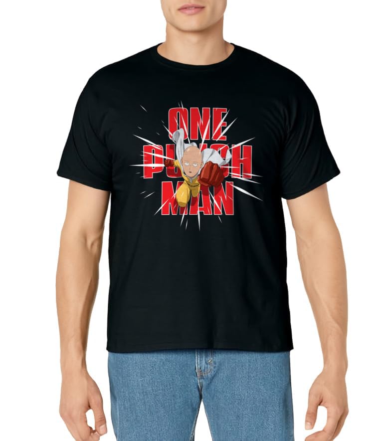 One Punch Man Saitama Punch Pose T-Shirt