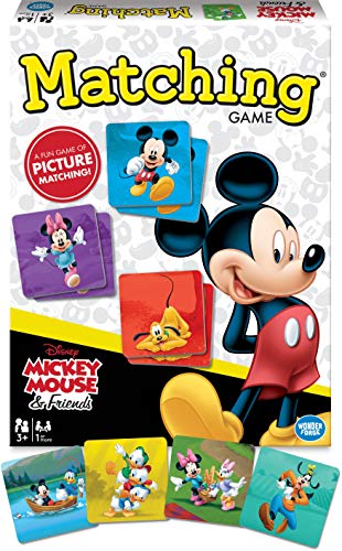 Mickey Mouse Matching Game by Wonder Forge for Kids Age 3-5