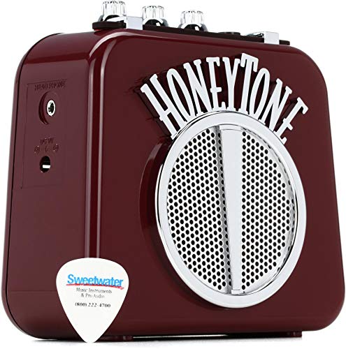Danelectro N10B Honey Tone Mini Amp in Burgundy
