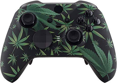 Custom Controllerzz Elite Series 2 Controller Compatible With Xbox One, Xbox Series S and Xbox Series X (Weeds)