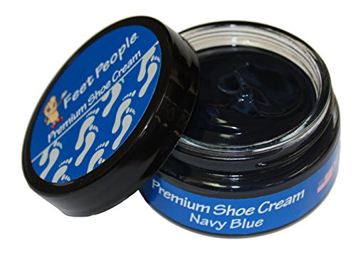 FeetPeople Premium Shoe Cream 1.5 oz, Navy