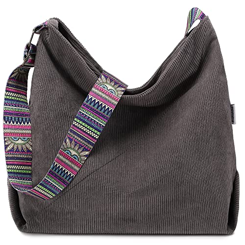 Makukke Tote Bag Women Large Crossbody Bag Stylish Handbag for Women Corduroy Hobo Bag Fashion shoulder Bag Purse