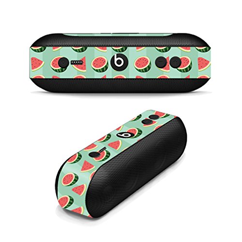 MightySkins Skin Compatible with Beats by Dr. Dre Pill Plus - Watermelon Patch | Protective, Durable, and Unique Vinyl Decal wrap Cover | Easy to Apply, Remove, and Change Styles | Made in The USA