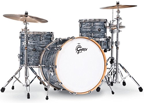 Gretsch Drums Renown 3-Piece Rock Shell Pack with 24 Inches Kick - Silver Oyster Pearl