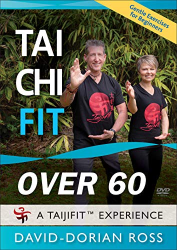 Tai Chi Fit Over 60 DVD - Gentle Exercises for flexibility and strength. Great for seniors. Follow along routine with David-Dorian Ross, perfect for beginners **BESTSELLER**