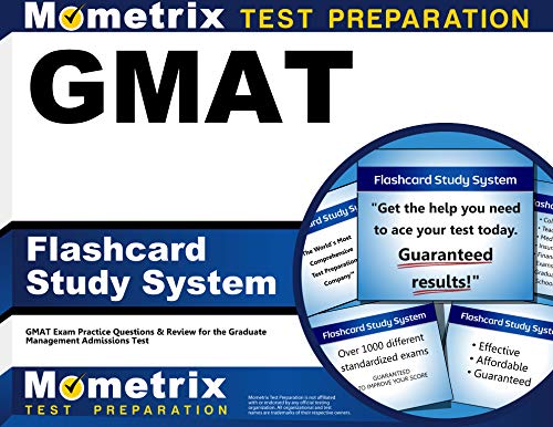 GMAT Flashcard Study System: GMAT Exam Practice Questions & Review for the Graduate Management Admissions Test (Cards)