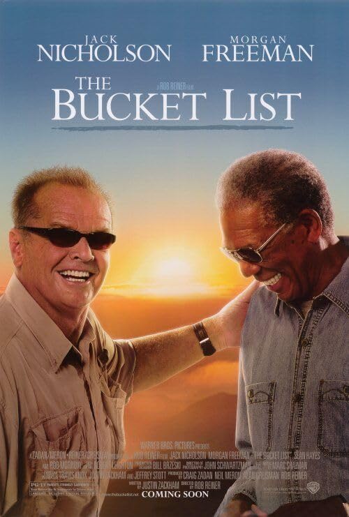 Ski Town ALL-STARS 581891 THE BUCKET LIST Movie Jack Nicholson Morgan Freeman Sean Hayes Rob DECOR WALL 36x24 PRINT POSTER