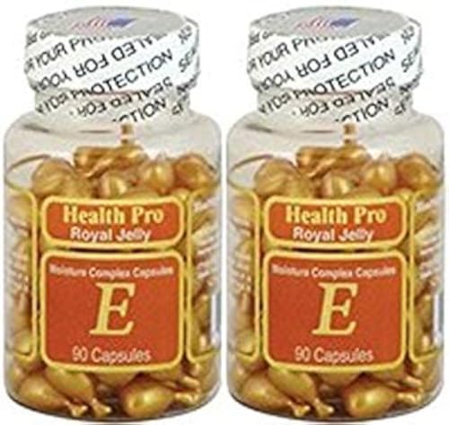 NU-Health Vitamin E Skin Oil Royal Jelly, 90 Softgels (Pack of 2)