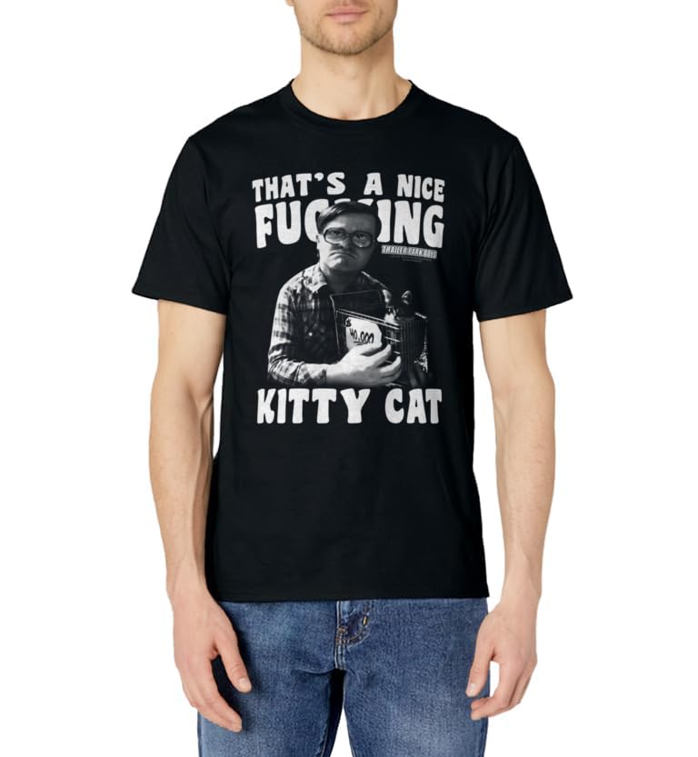Trailer Park Boys Bubbles Kitty Cat Graphic T-Shirt