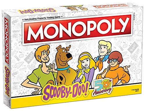Monopoly Scooby-Doo! Board Game | Collectible Monopoly Game | Officially Licensed Scooby-Doo! Game | Featuring Character Artwork and Episodes for 2-6 Players