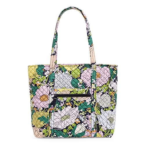 Vera Bradley Women's Cotton Tote Bag, Bloom Boom - Recycled Cotton, One Size