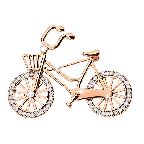 bobauna Bike Bicycle Brooch Pin Clothing Bag Jewelry Accessories For Bike Lover Sportsperson (bicycle brooch RG)