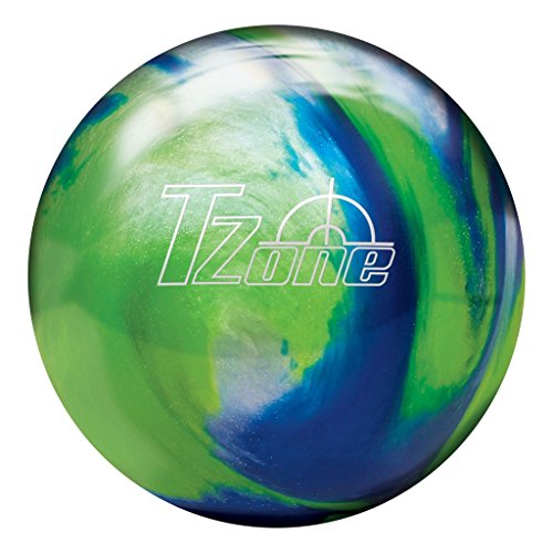 Brunswick Tzone Ocean Reef Bowling Ball Tzone Ocean Reef Bowling Ball, Green/Blue/Silver, 15 lb