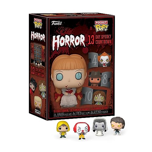 Funko Pop! Advent Calendar - Horror 13 Day Spooky Countdown 2023, 13 Pocket Pop! Vinyl Figures