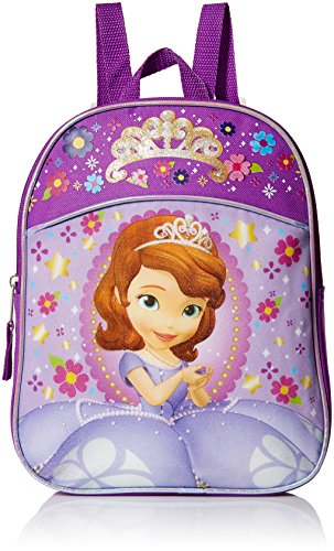 Disney Girls' Sofia The First Miniature Backpack, Light Purple/Purple, 11' X 9' X 2.75'