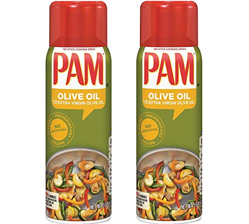 PAM Cooking Spray Olive Oil , 5 Oz (Pack of 2)