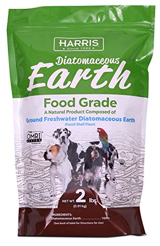 Harris Food Grade Diatomaceous Earth for Pets, for Cats, Dogs, Horses and Pets, 2lb