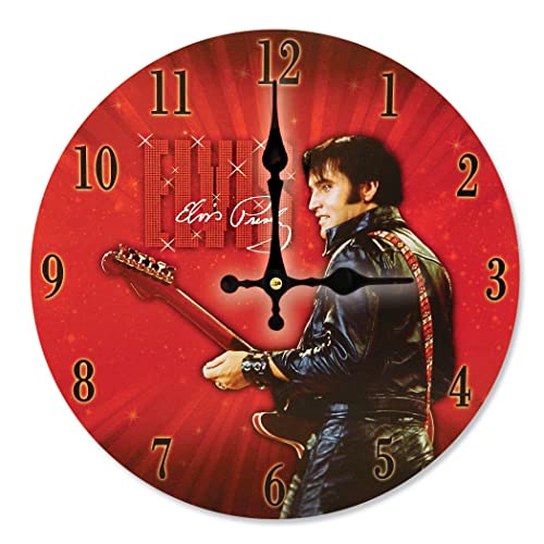 Midsouth Products Elvis Presley 1968 Comeback Concert Wall Clock