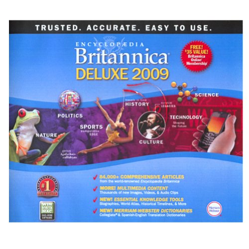Encyclopedia Britannica 2009 Deluxe