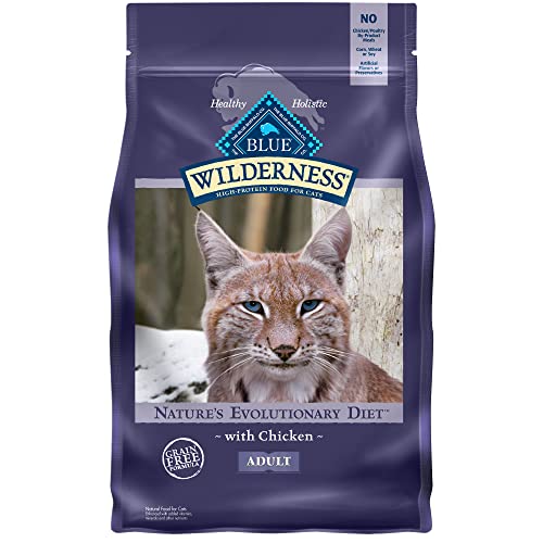 Blue Buffalo Wilderness High Protein, Natural Adult Dry Cat Food, Chicken 6-lb