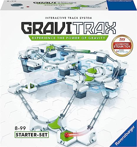 Ravensburger Gravitrax Starter Set Marble Run & STEAM Accredited Toy For Kids Age 8 & Up - Endless Indoor Activity for Families