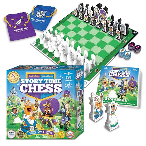 Story Time Chess - 2021 Toy of The Year Award Winner - Chess Sets, Beginners Chess, Chess for Kids, Chess Game Toddlers, Learning Games for Kids, Boys & Girls Ages 3-103