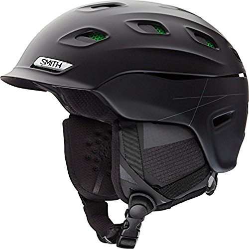 Smith Optics Unisex Adult Vantage Snow Sports Helmet (Matte Black, Small 51-55cm)