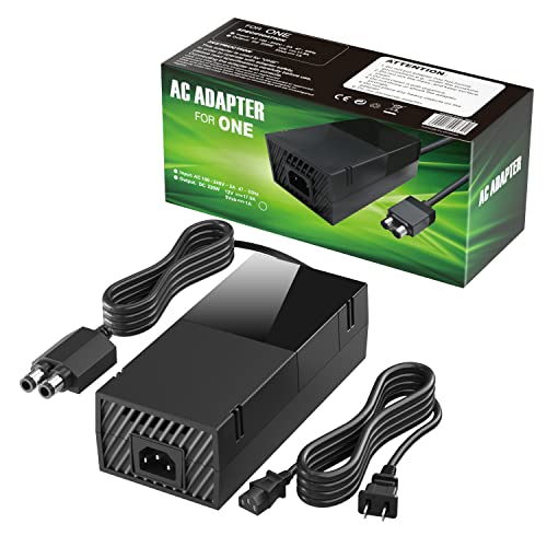 Puning Power Supply Brick for Xbox One,100V-240V AC Adapter Power Supply Compatible with Xbox One Console