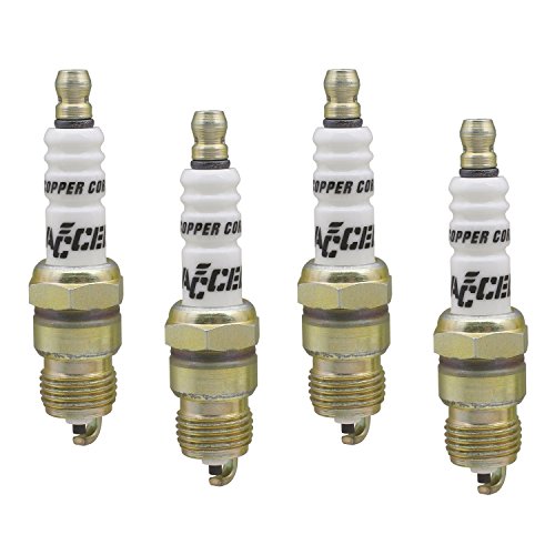 ACCEL 0576S-4 Shorty Copper Core Spark Plug, (Pack of 4)