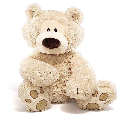 GUND Philbin Classic Teddy Bear, Premium Stuffed Animal for Ages 1 and Up, Beige, 18”