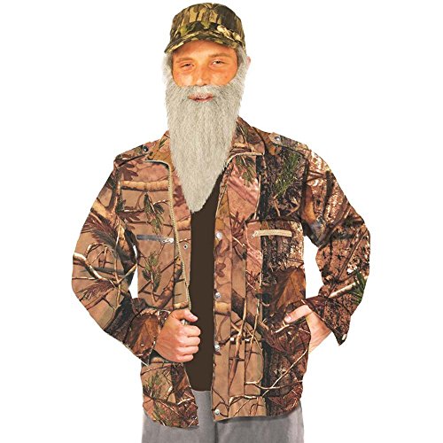 Forum Novelties Men's Hunting Man Costume Jacket, Camouflage, One Size