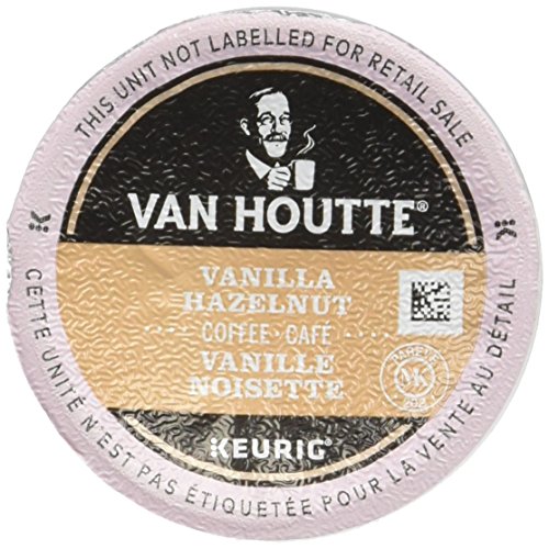 Van Houtte Vanilla Hazelnut Flavored Coffee K Cup For Keurig K-Cup Brewers, 48 Count (Pack of 1)