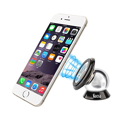 Gaosa Magnetic Car Mount Ultra Slim Phone Holder,360 Degrees Universal Stand for All Smartphones