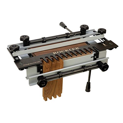 Dovetail Jig – Versatile Dovetail Jig Kit Includes Dove Tailing Router Jig, Template, Dovetail Guide Bushing & More - Dovetail Jigs for Woodworking Accommodates Stock up to 11” Wide - Jig Tools