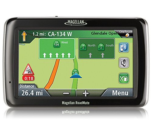 Magellan RoadMate 3055T-LM Automobile Portable GPS Navigator - 4.7 - Touchscreen - Microphone Speaker - microSD Card - Lane Assist Text-to-Speech Basic Pedestrian Mode - Bluetooth - USB - 2 Hour