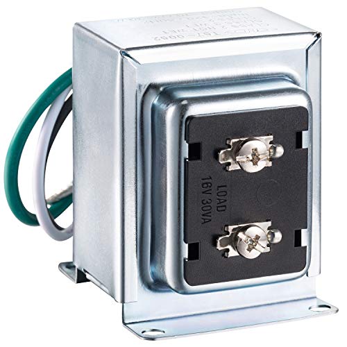 Doorbell Transformer Compatible with Ring Video Doorbell Pro 16v 30va Hardwired Door Chime Transformer (1 Pack)