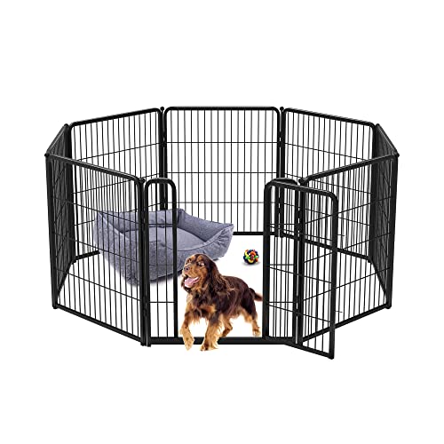FXW Homeplus Dog Playpen Designed for Indoor Use, 32' Height for Medium Dogs│Patented