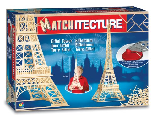 Bojeux Matchitecture - Eiffel Tower Toy, Blue