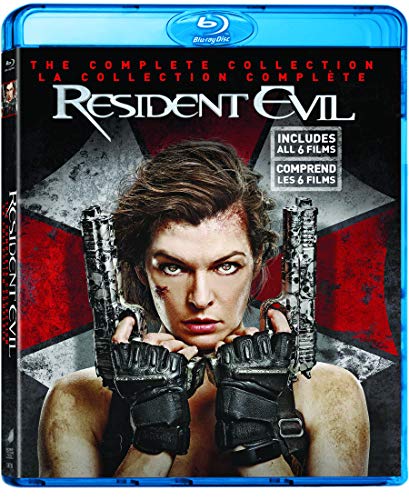 Resident Evil / Resident Evil: Afterlife / Resident Evil: Apocalypse / Resident Evil: Extinction / Resident Evil: Retribution / Resident Evil: The Final Chapter (6-Discs) (Blu-ray)