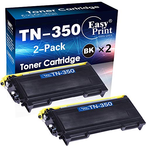 EASY PRINT EASY PRINT Compatible Toner Cartridge Replacement for TN-350, Black, 2 Pack