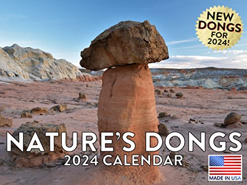 Natures Dongs Calendar 2024 Funny Adult Shaped Pics White Elephant Gifts For Adults Gag Gifts 12 Month