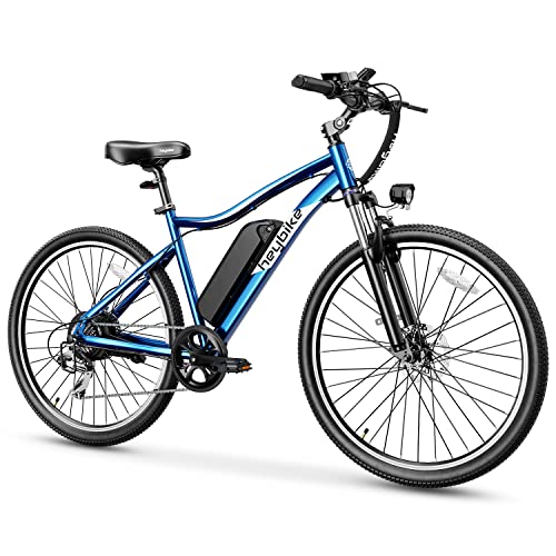 Heybike Race Max Electric Bike for Adults with 500W Motor, 22mph Max Speed, 600WH Removable Battery Ebike, 27.5' Electric Mountain Bike with 7-Speed and front Suspension
