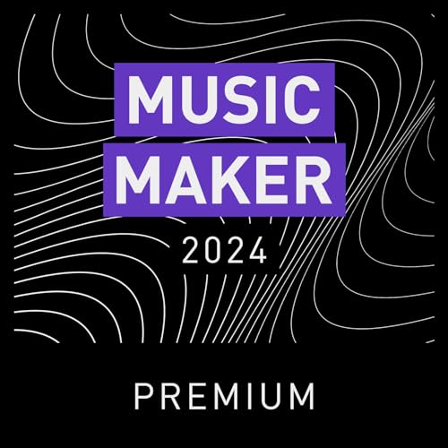 MAGIX Music Maker 2024 Premium — Music Made Easy | Audio Software | Music Production Software | Windows 10/11 | 1 PC download license