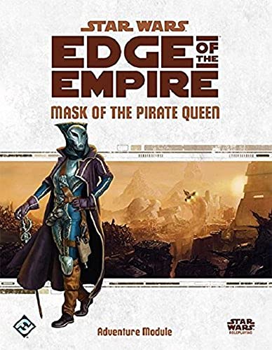 Star Wars Edge of the Empire Mask of the Pirate Queen EXPANSION | Roleplaying Game | Strategy Game For Adults and Kids | Ages 10+ | 3-5 Players | Avg. Playtime 1 Hour | Made by Fantasy Flight Games